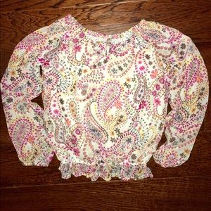 Girl’s Paisley blouse